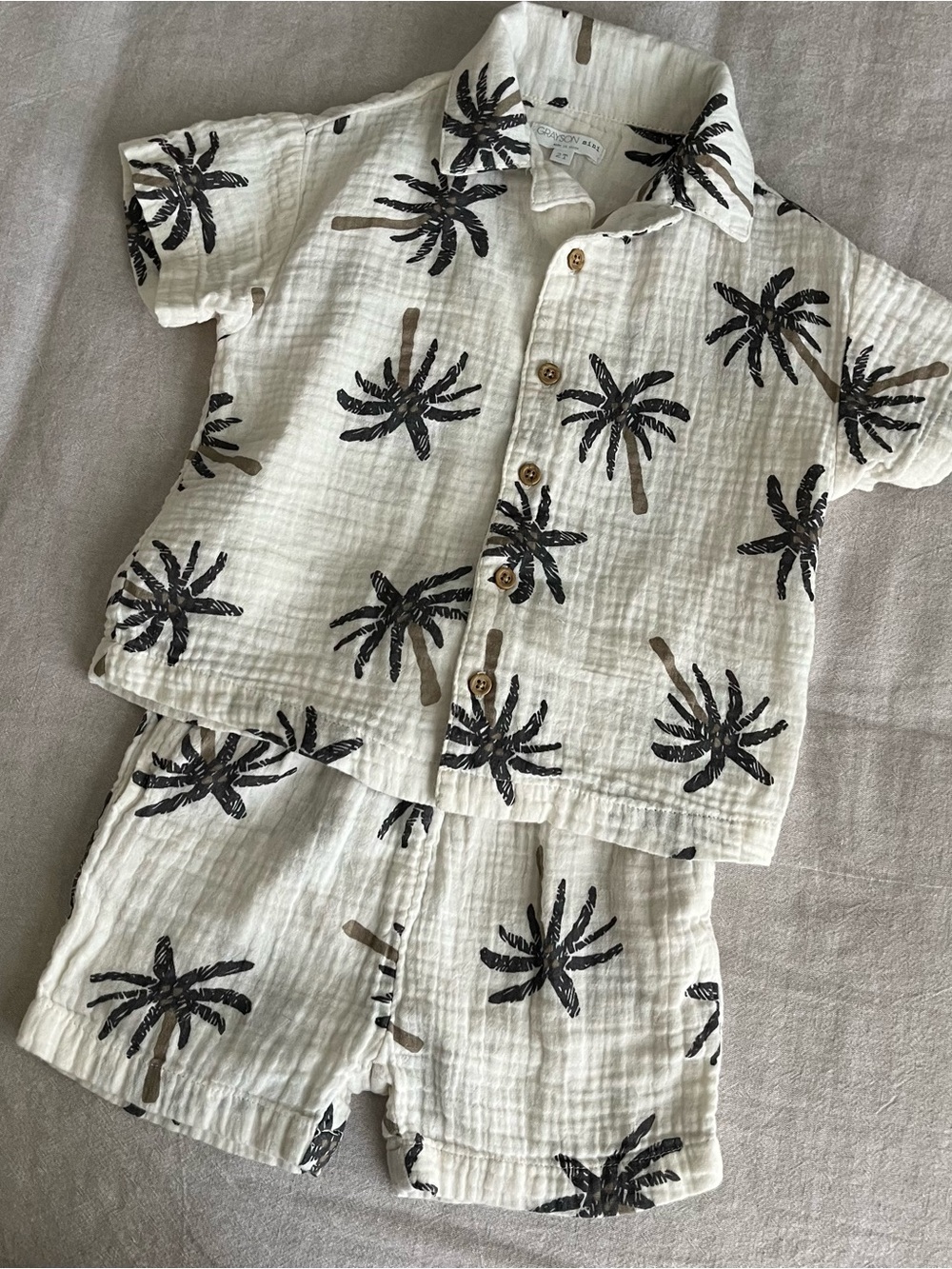 Toddler's shirt and shorts set